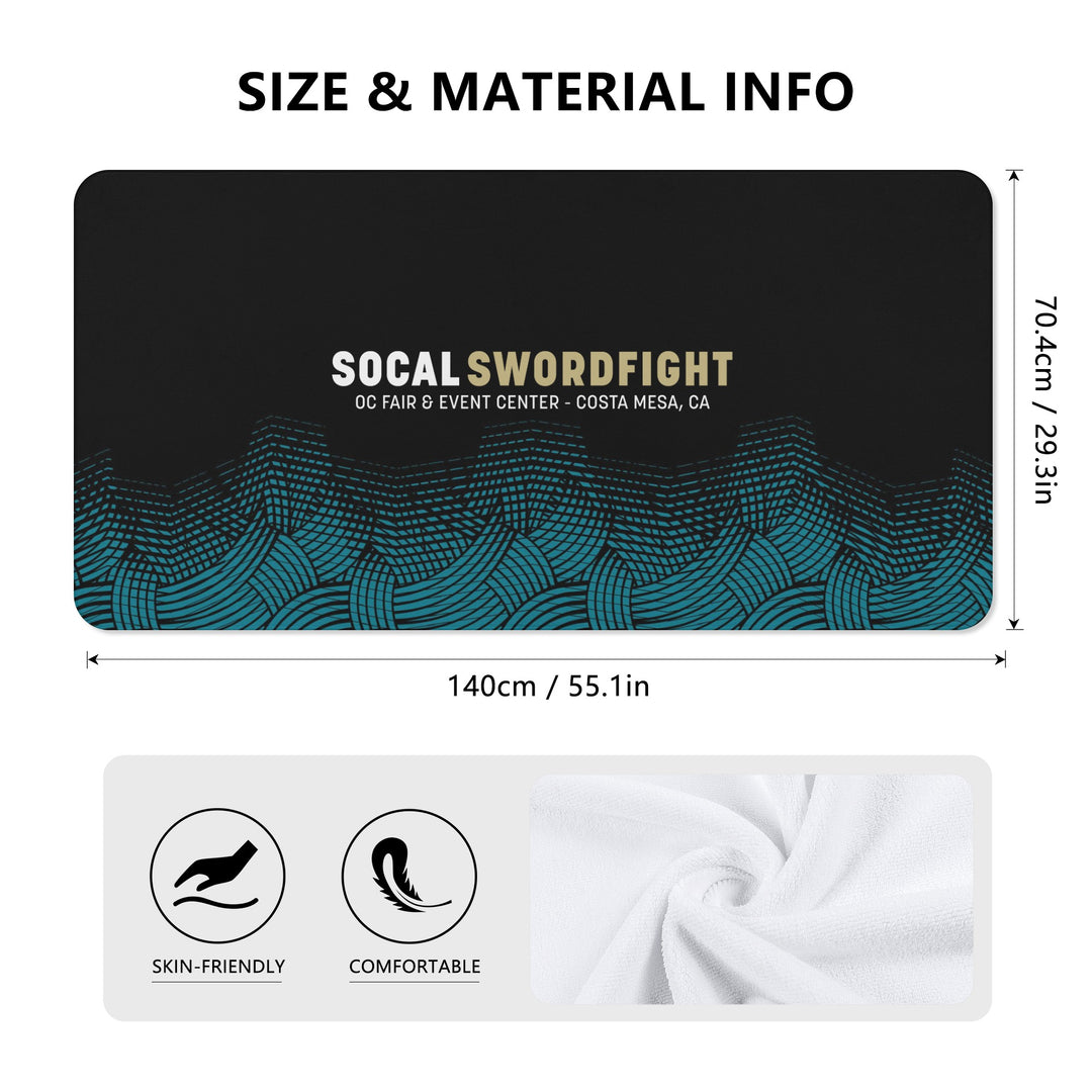 SoCal Swordfight Beach Towel