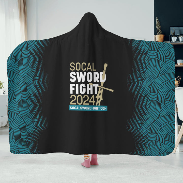 SoCal Swordfight 2024 Hooded Blanket