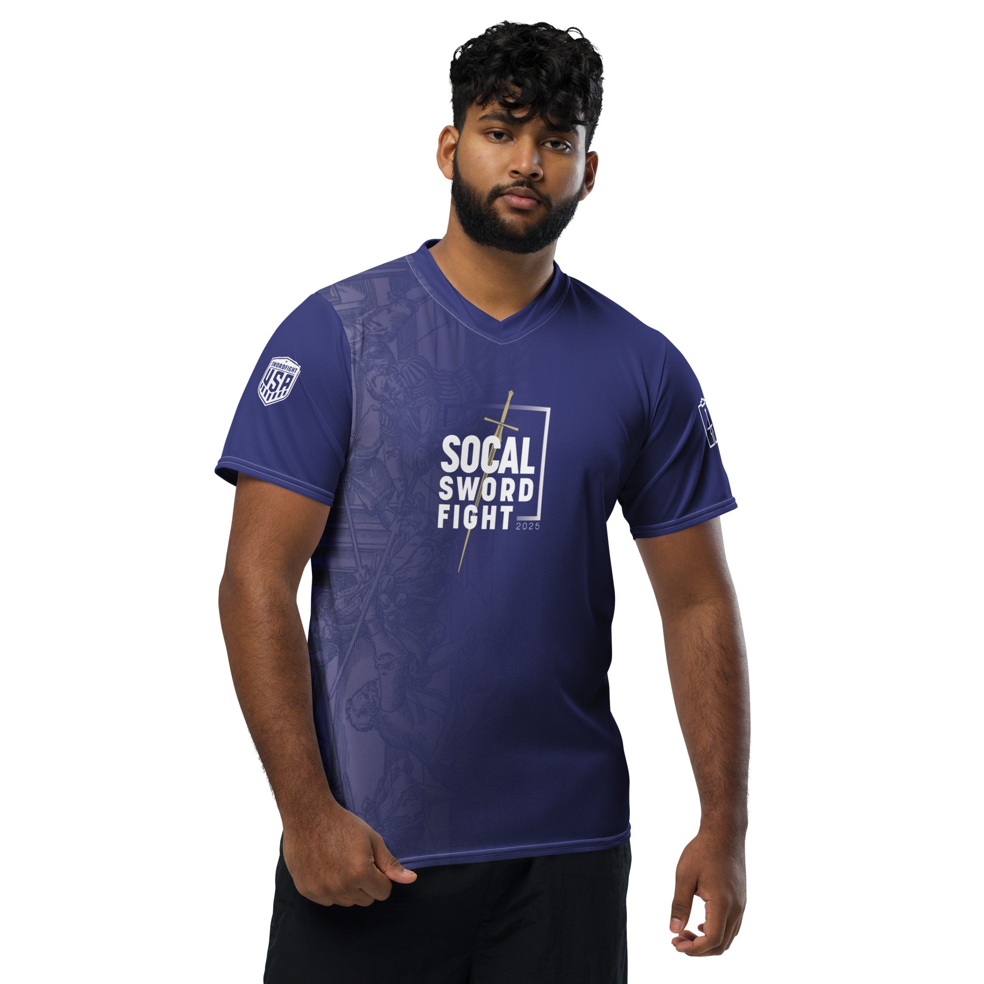 SoCal Swordfight 2025 Official Event T-Shirt - Purple | Eco